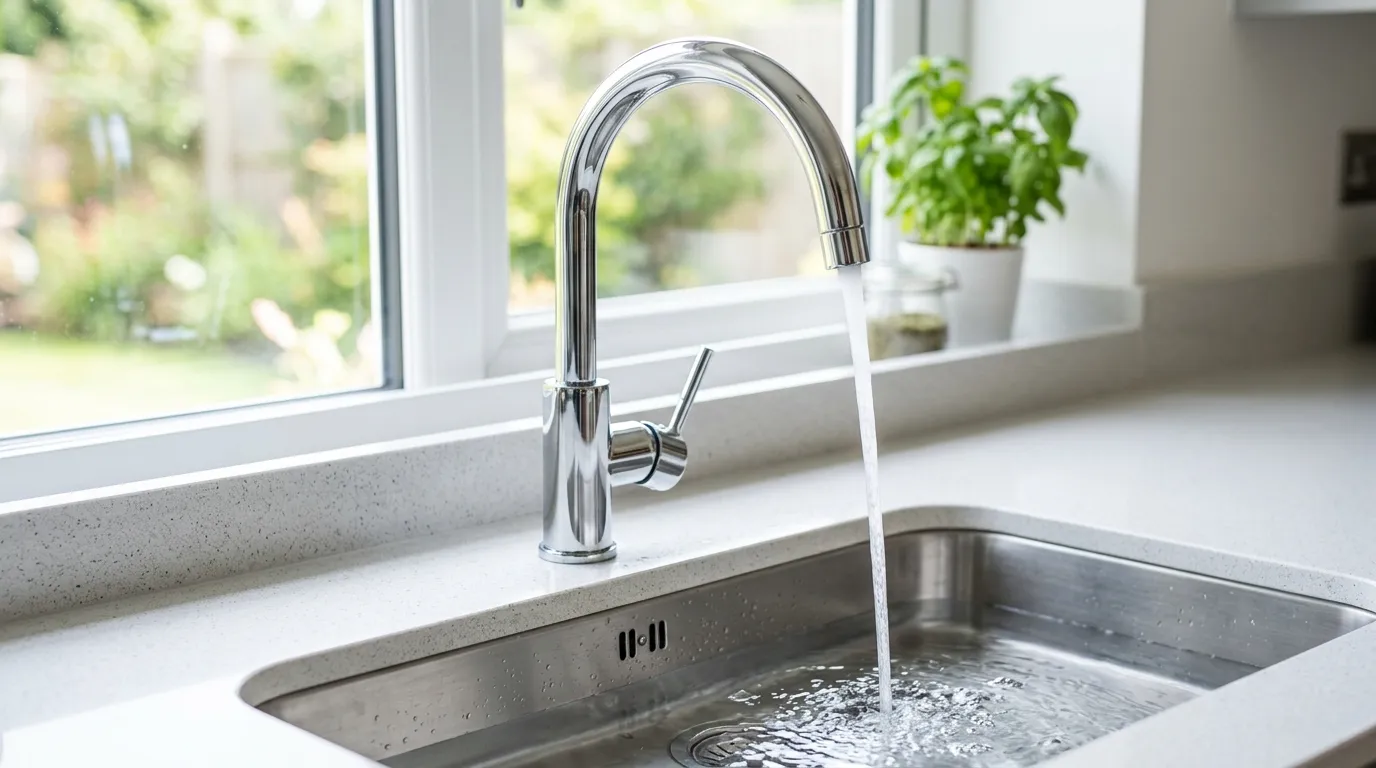 Local Plumbing Master Pros same day plumber fixing a faucet in Holly Springs, GA
